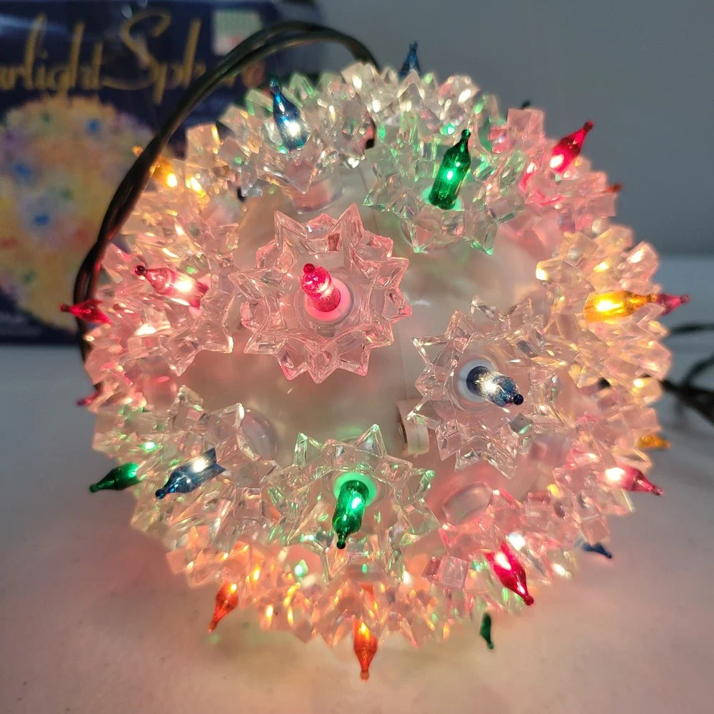 GKI‎ Bethlehem Lighting Starlight Sphere Multi Color 50 Light Indoor Outdoor